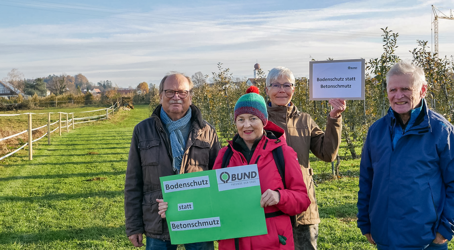 Stoppt den Flächenfraß