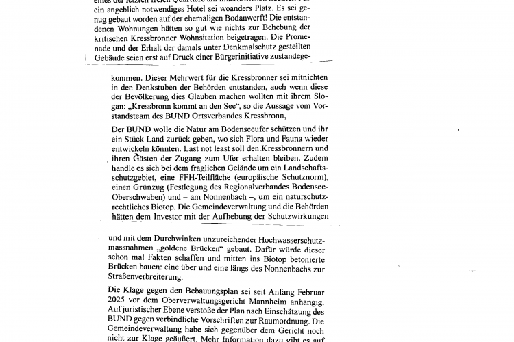 Seepost Presseerklärung